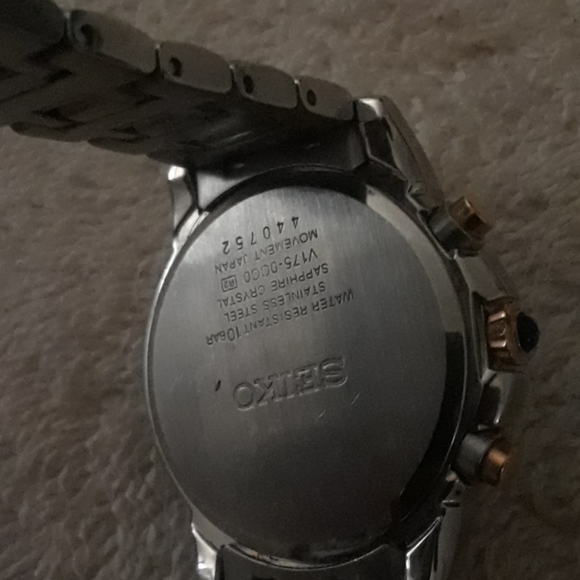 Seiko Solar Chronograph women's watch - Picture 6 of 12